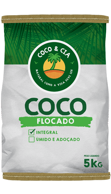 COCO PURO FLOCADO  COCO & CIA  5KG                                                                  