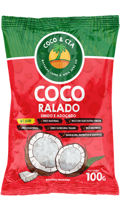 COCO UMIDO ADOÇADO   COCO & CIA  SACO  5KG                                                          