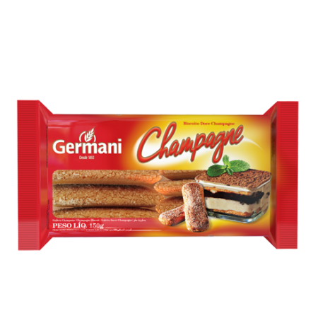 BISCOITO CHAMPAGNE  GERMANI  150GR                                                                  