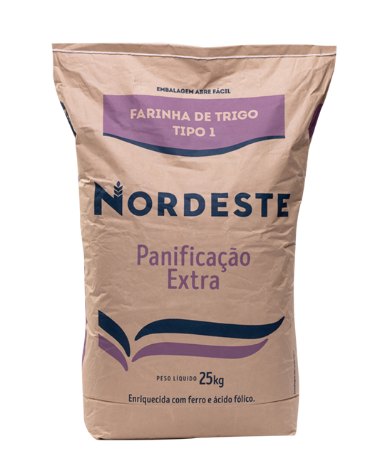 Farinha De Trigo PanificaÇÃo Extra Nordeste 25kg Panificação