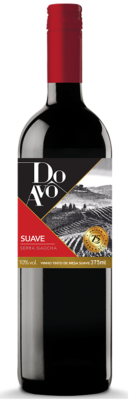 BEBIDA VINNHO DO AVO TINTO SUAVE 375ML                                                              