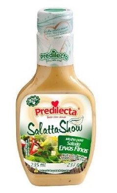 MOLHO SALADA ERVAS FINAS- PREDILECTA (FR) 235ML                                                     