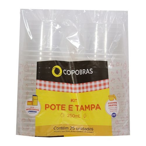 POTE COPOBRAS C/TAPA 250MLx25UN.