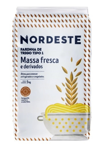 FARINHA TRIGO ESPECIAL MASSA FRESCA - NORDESTE FARDO 5KG                                            