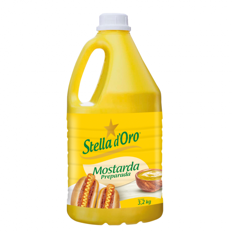 MOSTARDA CLARA - STELLA D'ORO (GL) 3,2KG                                                            