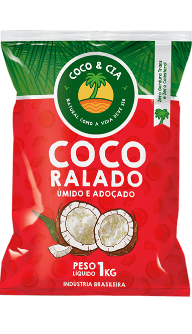 COCO ÚMIDO MÉDIO  COCO & CIA 1KG                                                                    