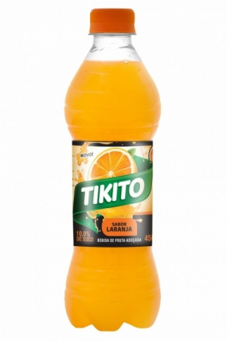 BEBIDA DE FRUTAS LARANJA ADOÇADA   TIKITO FARDO 450ML                                               