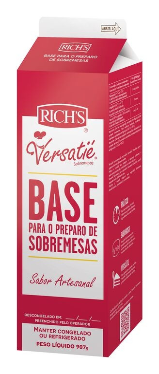 PREPARO DE SOBREMESA VERSATIE   RICHS  907G                                                         