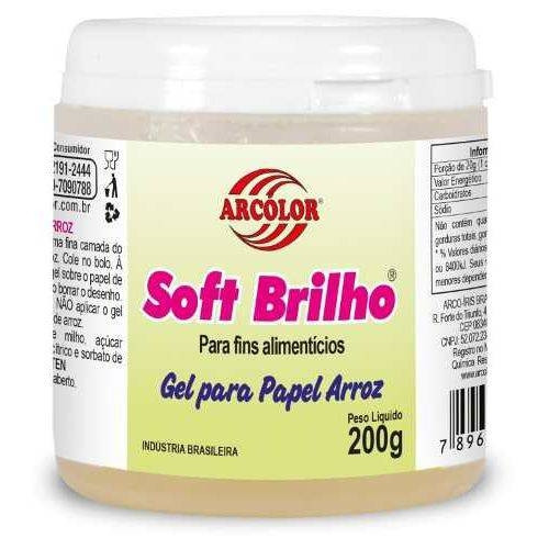 BRILHO SOFT PARA PAPEL ARROZ ARCOLOR 200GR                                                          