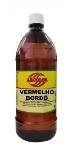 CORANTE PARA CARTUCHO VERMELHO BORDO ARCOLOR 960ML                                                  