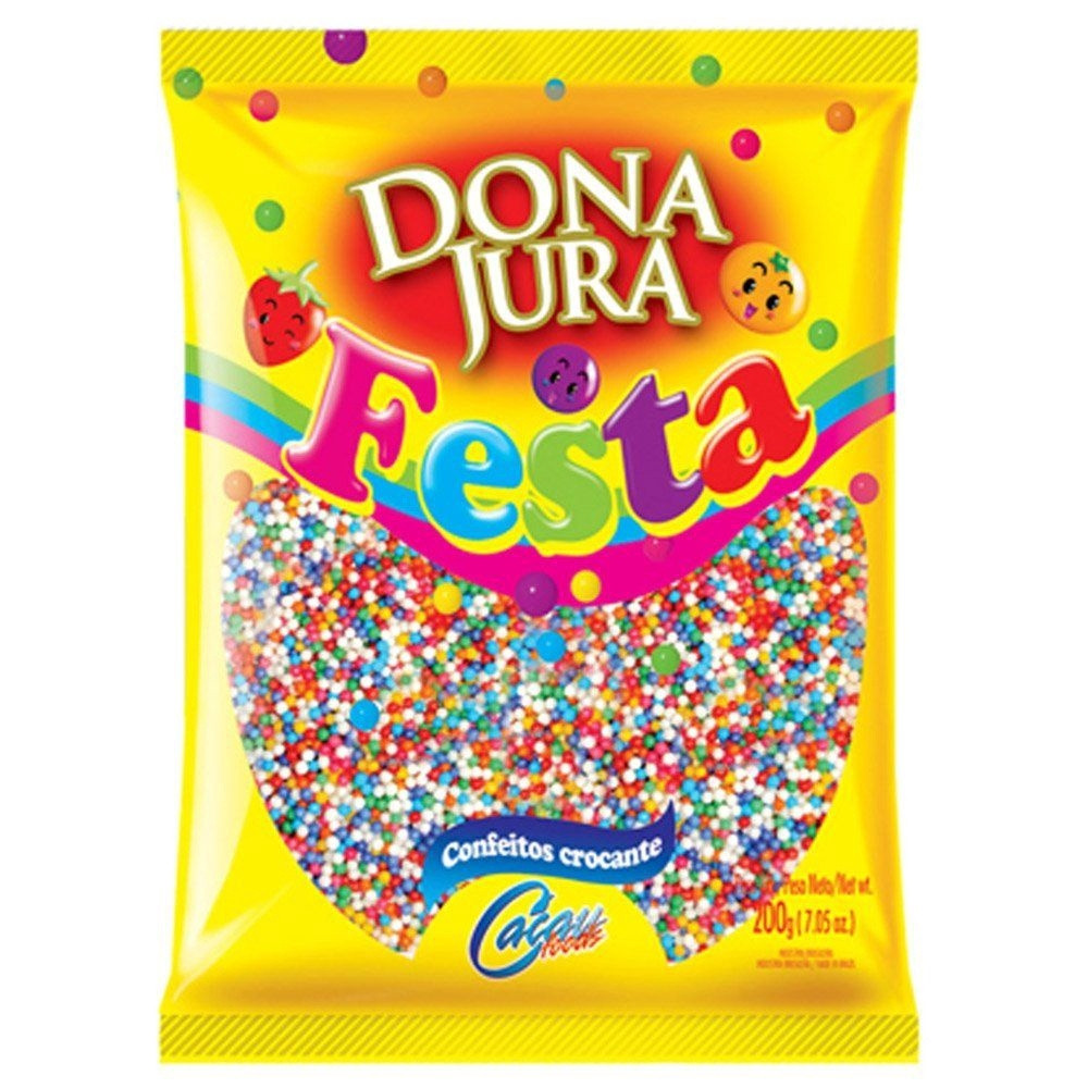 MIÇANGA COLORIDA DONA JURA 500GR                                                                 