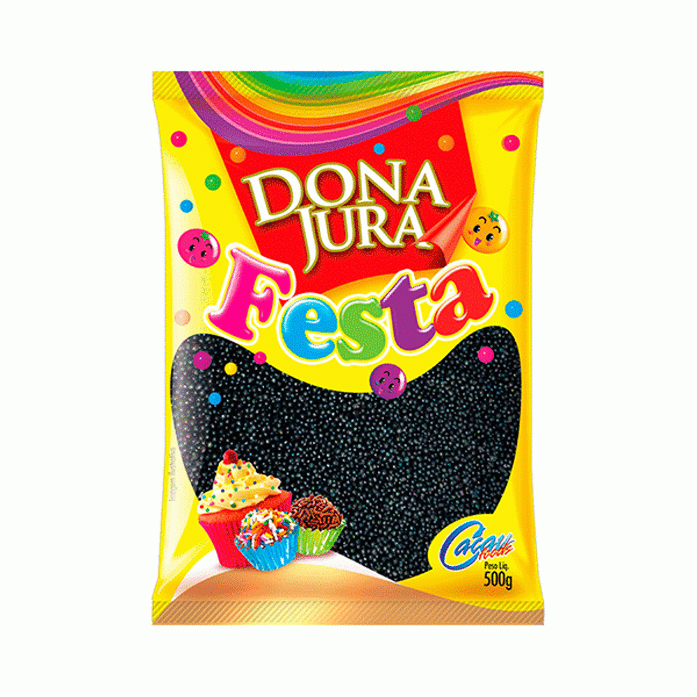 MIÇANGA PRETA DONA JURA 500GR                                                                       