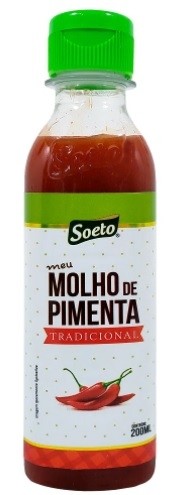MOLHO PIMENTA - SOETO (FR) 200ML                                                                    