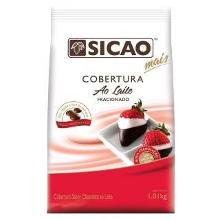 COBERTURA GOTAS  AO LEITE SICAO MAIS  1,01KG                                                        