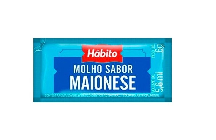 MAIONESE SACHE  HÁBITO CAIXA (154X6GR)                                                              