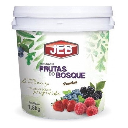 PREPARADO FRUTAS DO BOSQUE JEB 1,8KG                                                                    