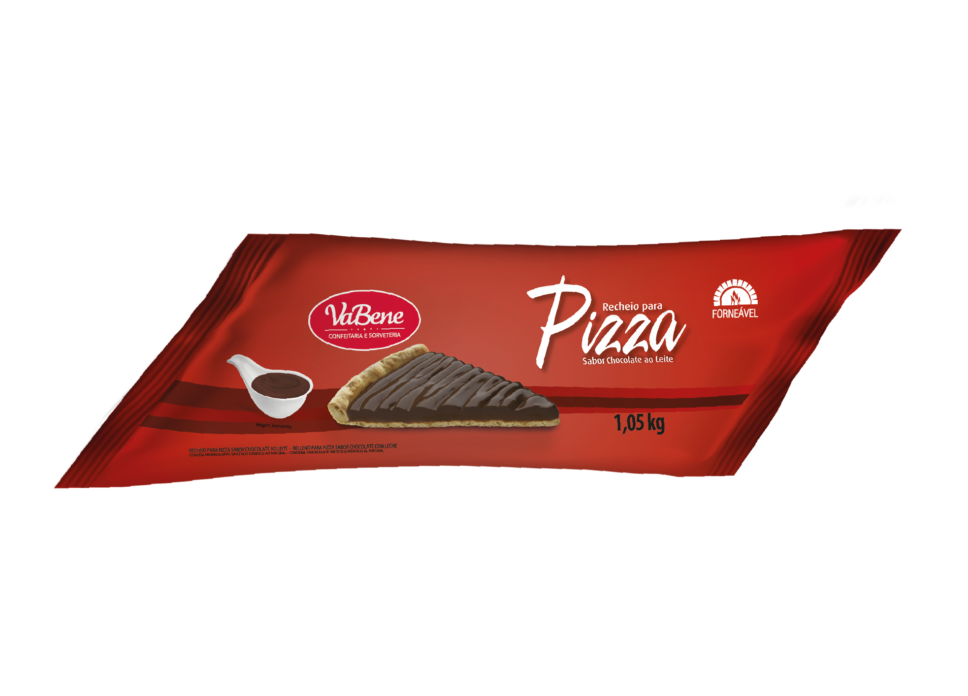 VABENE RECHEIO CHOCOLATE AO LEITE PIZZA 1,05                                                        