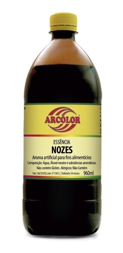 ESSÊNCIA DE NOZES  ARCOLOR  960ml                                                                   