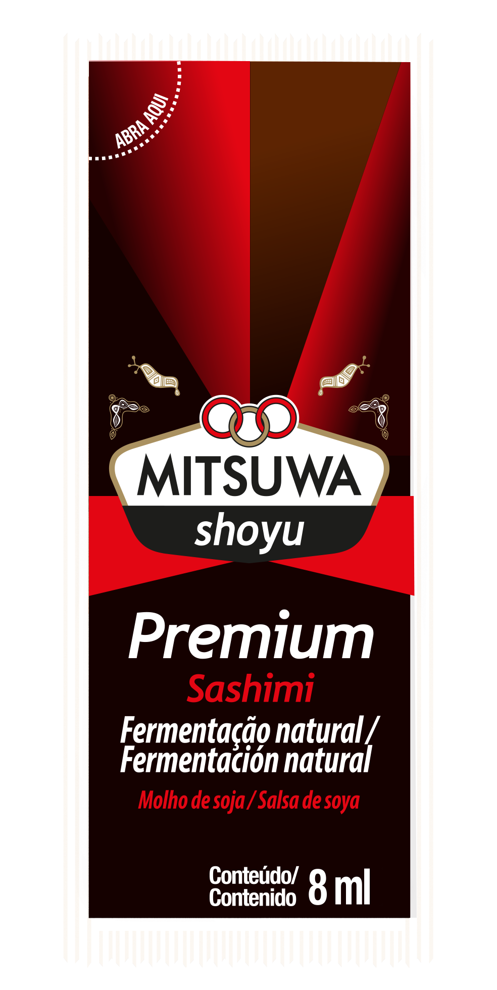 MOLHO SHOYU PREMIUM MITSUWA SACHE - 8ML (250un)                                                     