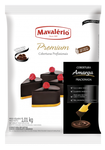 COBERTURA GOTAS AMARGO MAVALERIO 1,01KG                                                             