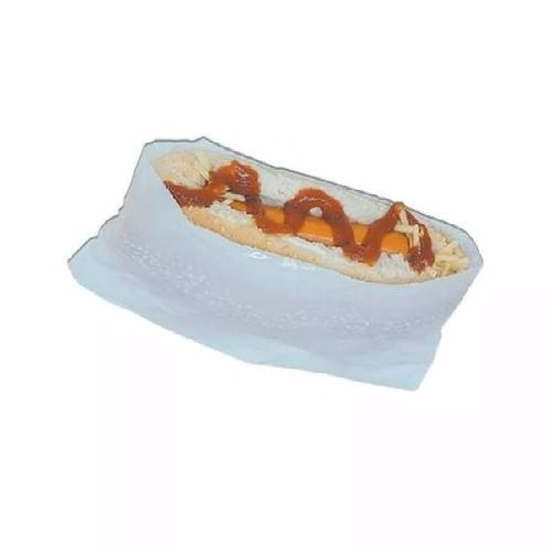 PLÁSTICO BRANCO HOT DOG PACOTE 1KG                                                                  