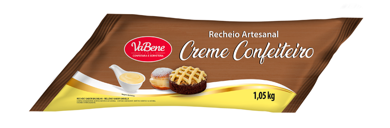 VABENE RECHEIO DE CREME CONFEITEIRO SACHE 1,05KG                                                    