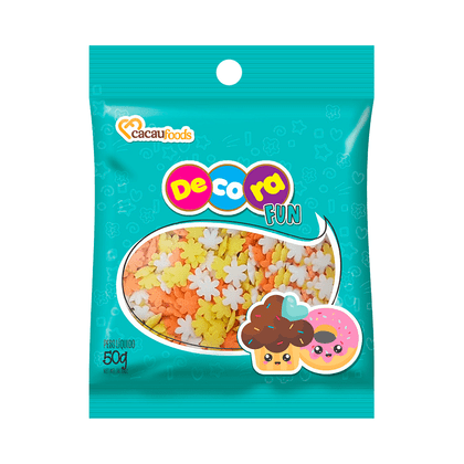 CONFEITO FIGURA SUMMER FUN DECORA 50GR                                                              