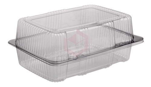 EMBALAGEM CRISTAL PF-20 BANDEJA PET RETANGULAR PACKFORM 100UN                                       