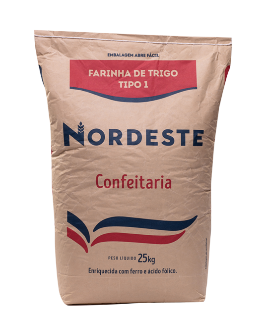 Farinha De Trigo Especial Confeitaria Nordeste 25kg