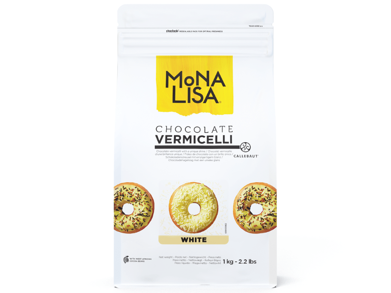 CALLEBAUT VERMICELLI BRANCO MONA LISA 1KG                                                        