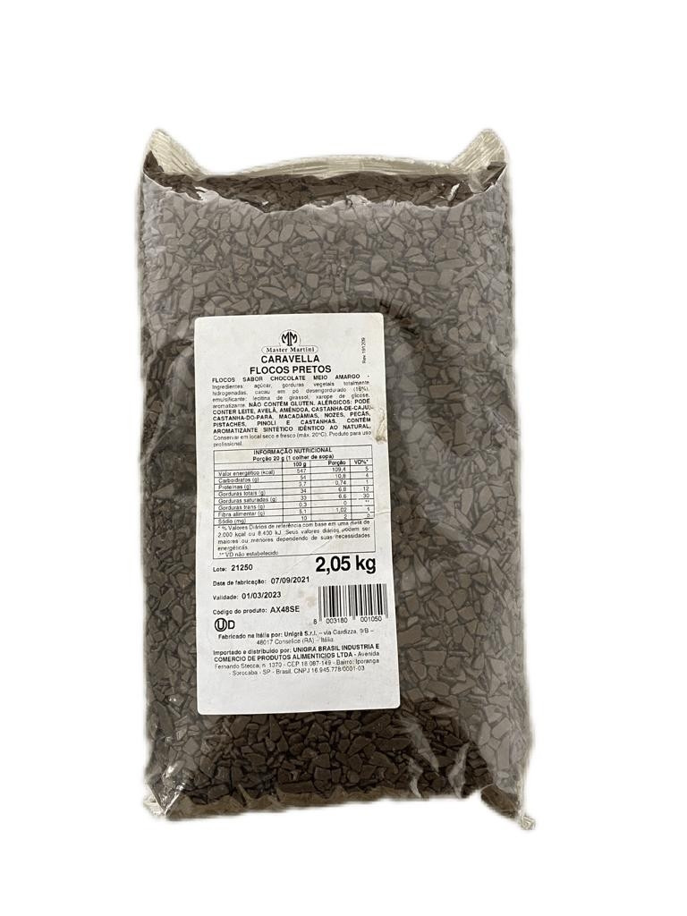 FLAKES SABOR CHOCOLATE MEIO AMARGO MASTER MARTINI 2,05KG                                            