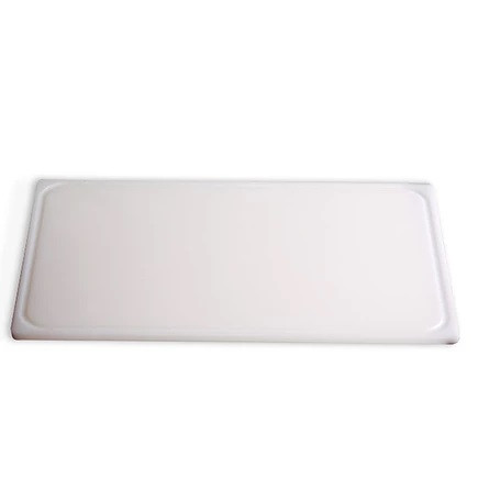 PLACA POLIETILENO BRANCA COM CANATELA 10X300X500MM SOLRAC                                           