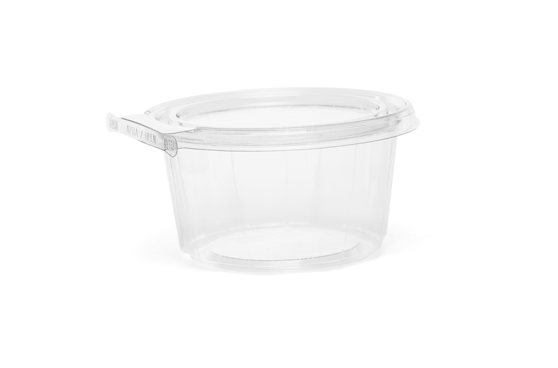 POTE TRANSPARENTE REDONDO COM LACRE 500ML  FIBRAFORM                                                