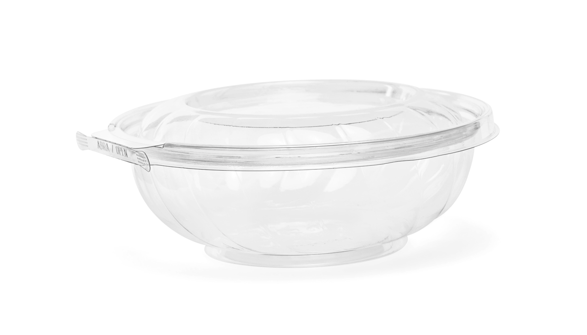 POTE TRANSPARENTE REDONDO F255 SALADEIRA 750ML FIBRAFORM                                            