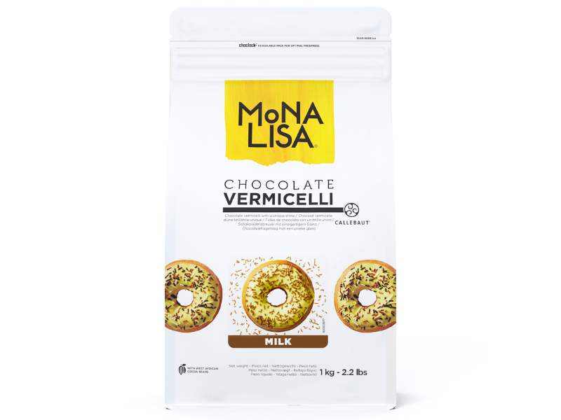 CALLEBAUT VERMICELLI AO LEITE MONA 1KG¨                                                              