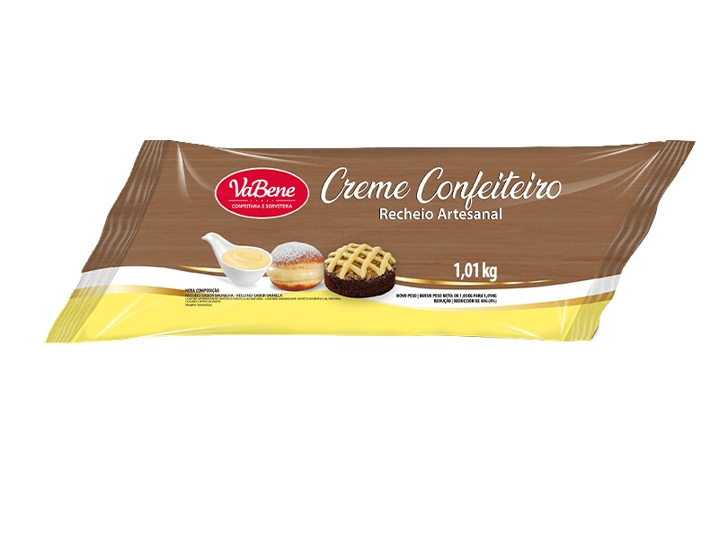 VABENE RECHEIO DE CREME CONFEITEIRO SACHE 1,01KG                                                    