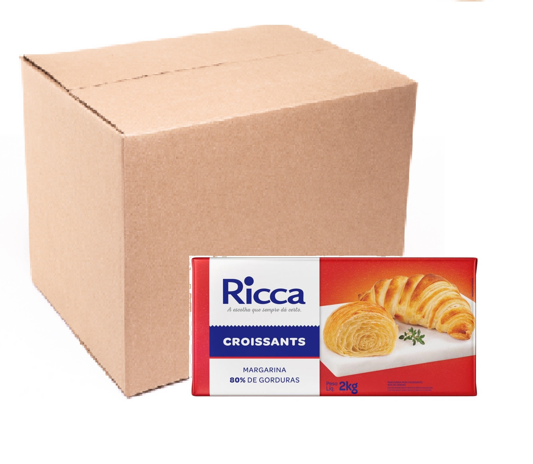 MARGARINA RICCA CROISSANT SEARA CAIXA (6X2)                                                         