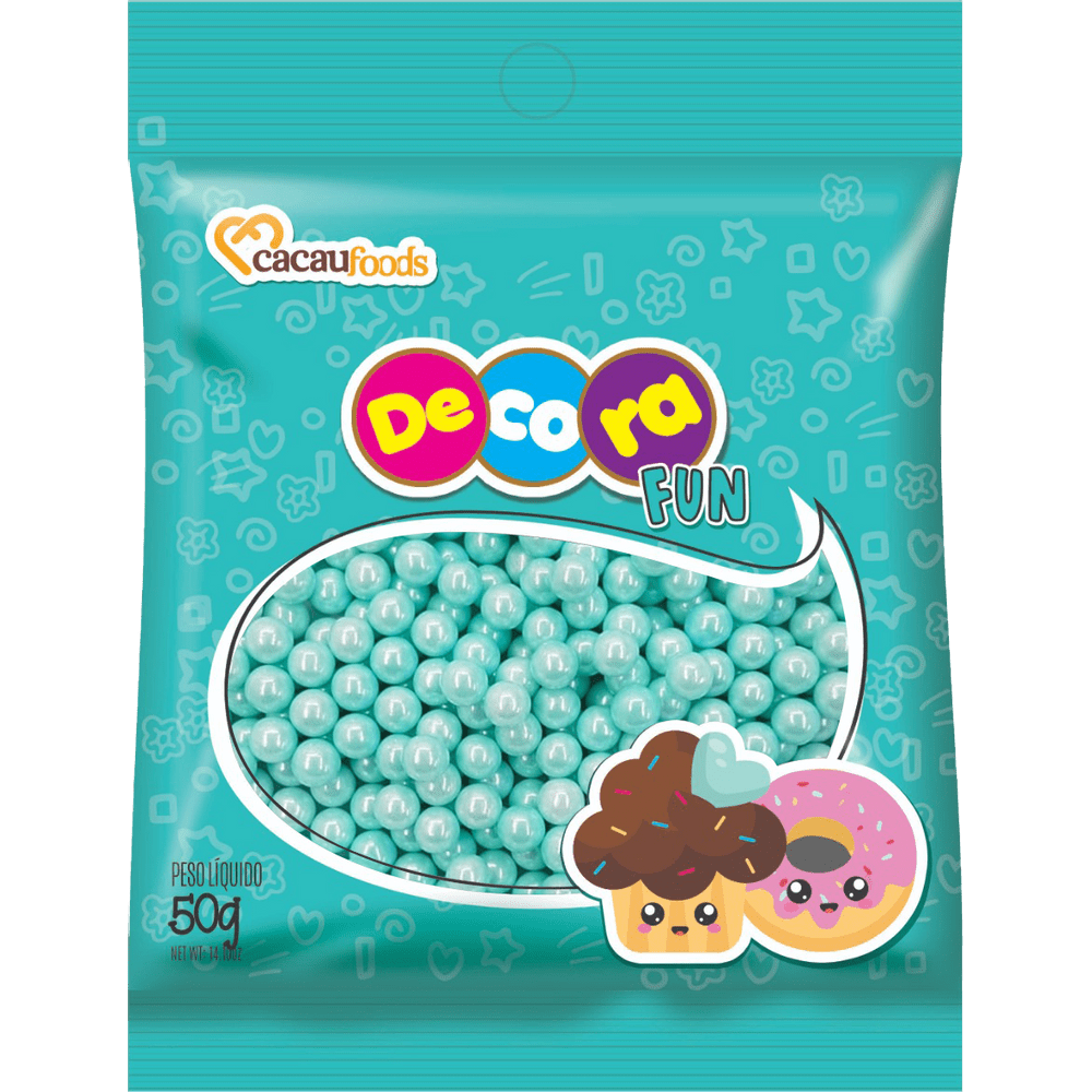 CONFEITO FIGURAS BLUE BIG FUN  DECORA  50GR                                                         