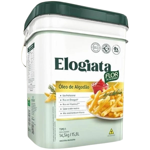 OLEO DE ALGODAO  ELOGIATA 15,8LT (BD) 14.5KG                                                        