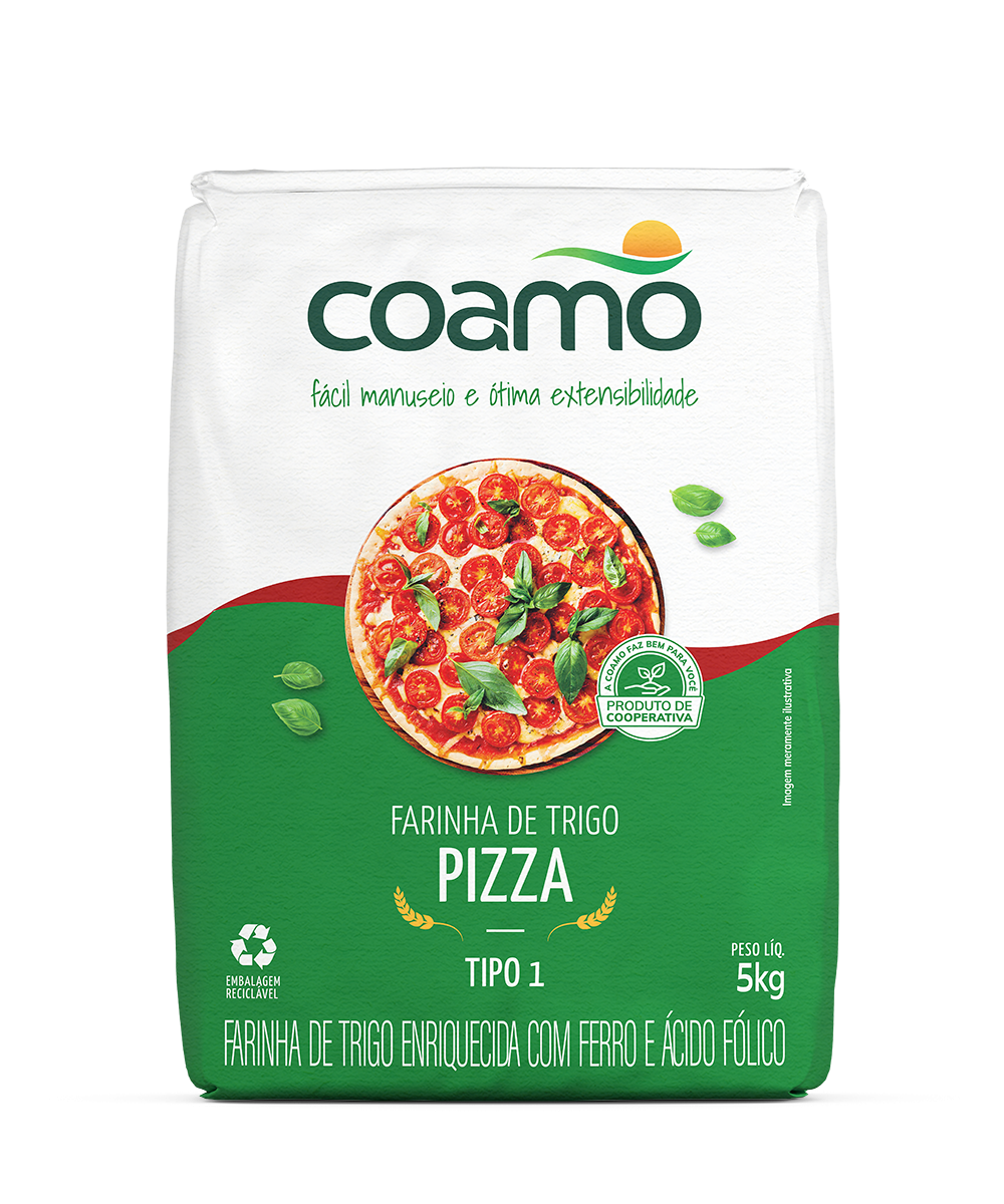 FARINHA TRIGO ESPECIAL PIZZA  COAMO FARDO  5KG                                                      