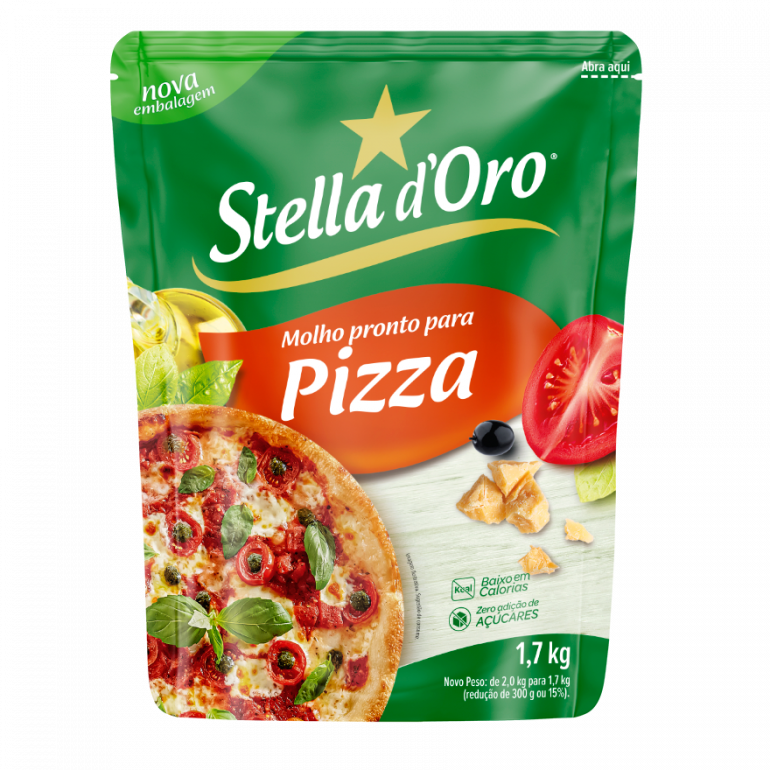 MOLHO  PIZZA SACHÊ   STELLA DORO 1,7KG                                                              