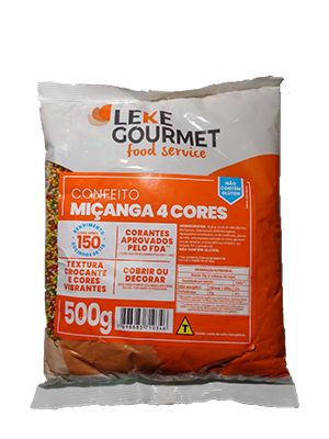 MIÇANGA 4 CORES   LEKE 500G                                                                         