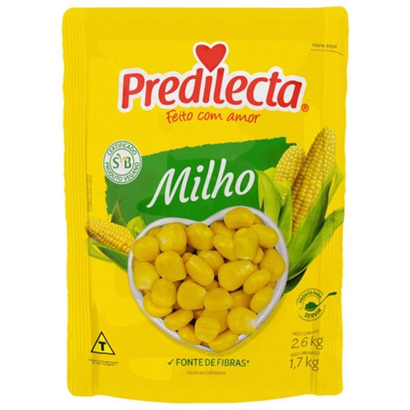 MILHO VERDE SACHÊ   PREDILECTA   1,7KG                                                              