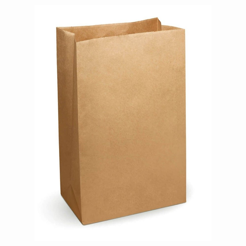 SACO PAPEL KRAFT SOS 10KG 22X28X13 PACOTE  100 UNIDADES                                             