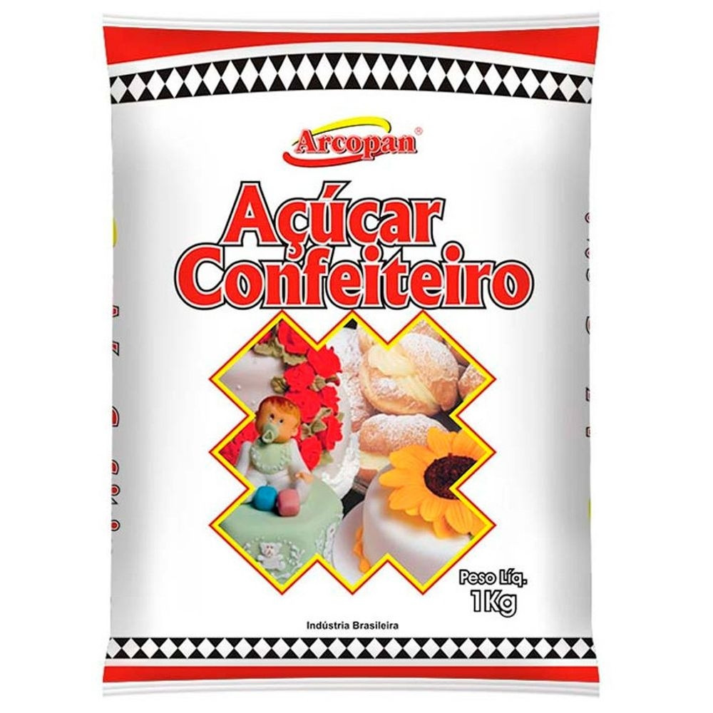 ACUCAR CONFEITEIRO  ARCOPAN 1KG                                                                     