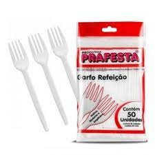 GARFO REFEIÇÃO PREMIUM BRANCO PRAFESTA                                                              