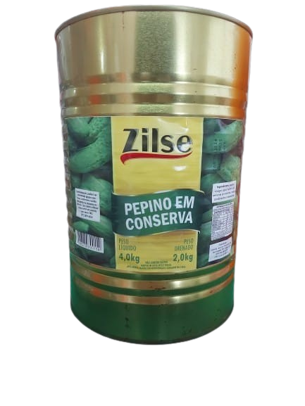 PEPINO EM CONSERVA ZILSE 2KG                                                                   