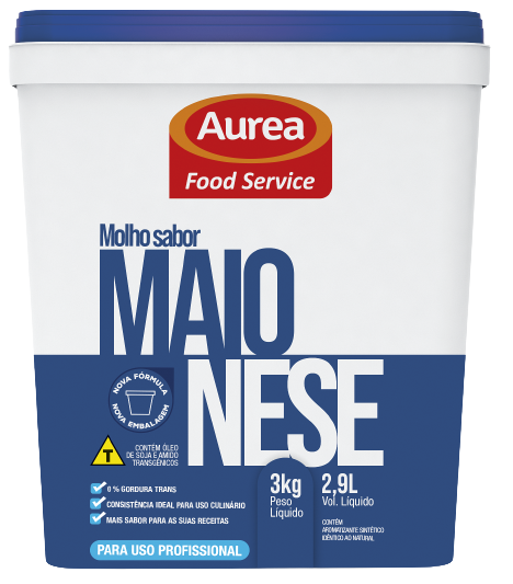 MAIONESE AUREA (BD) 3KG                                                                             