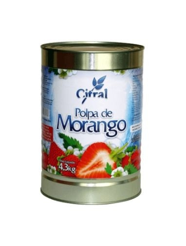 PREPARADO MORANGO CITRAL 4,3KG                                                                          