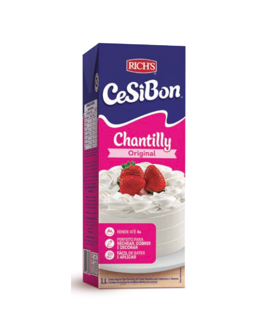 CHANTILLY CREME TP CESIBON ORIGINAL  RICHS 1LT                                                      